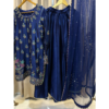 deep-blue-pure-sheesha-silk-blockprint-hand-embellished-dhaka-pajama-silhouettebysl-formal-wear-full2 Sapphire Bloom